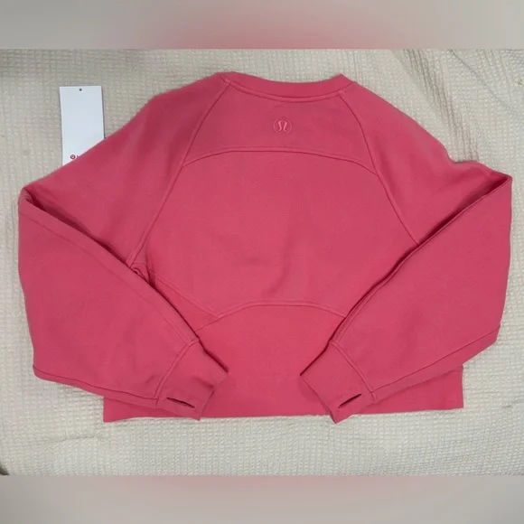 Lululemon athletica Pink Cropped Sweatshirt - Picture 3 of 4